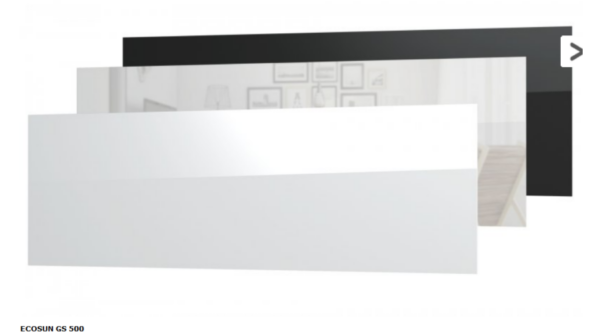 Infrapanel üveg -Fenix EcoSun 500 GS  Fehér színben! - Image 2