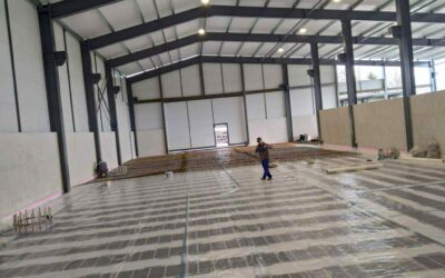 Több ezer négyzetméteres csarnok fűtése a Jászberényi Ipari Parkban